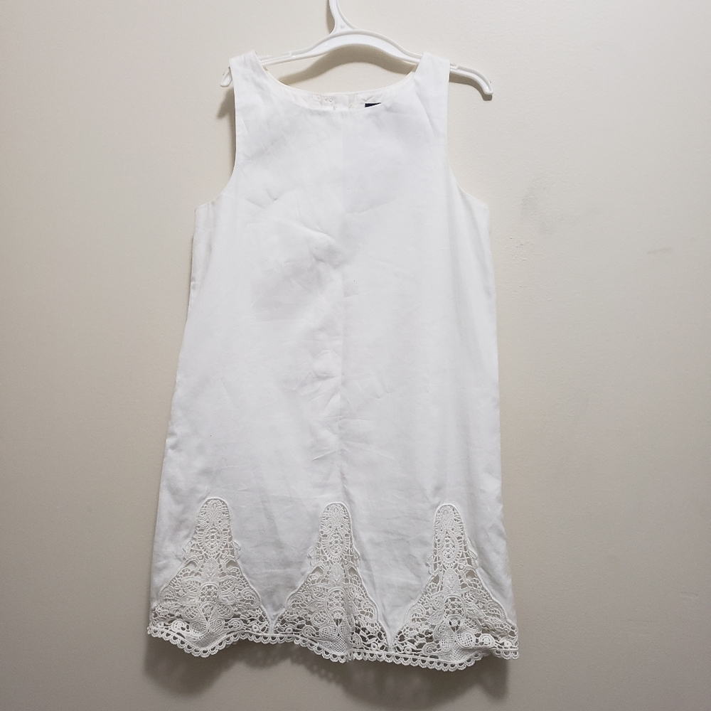 (Toddler) White POLO Dress